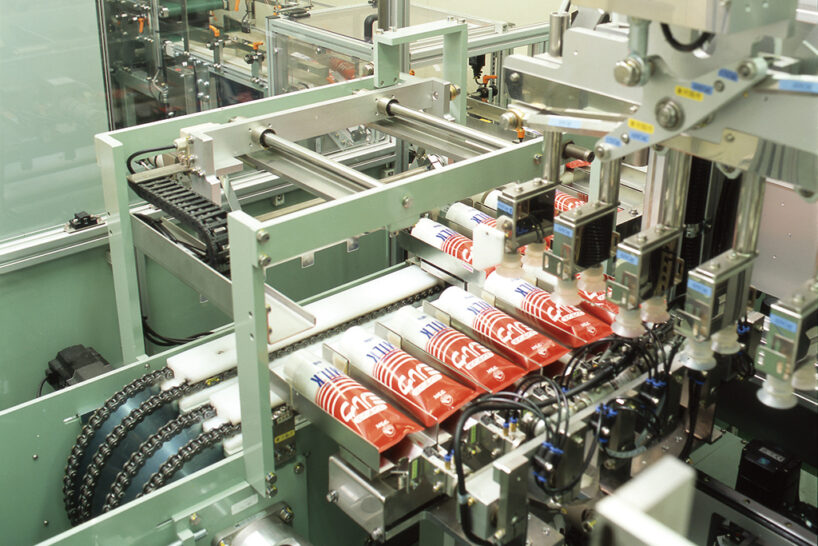 Condensed milk tube package production line