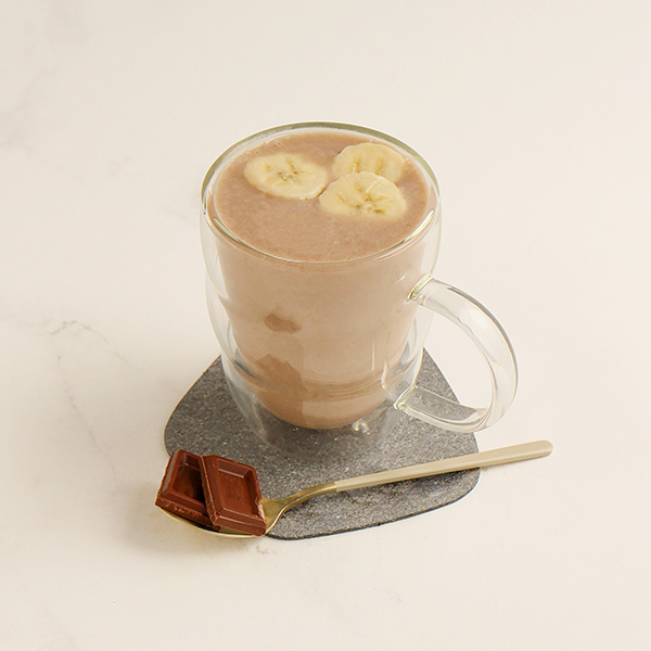 ホットチョコバナナドリンク